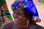 A colorful woman in Cameroon