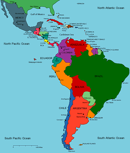 Map Of Latin 108