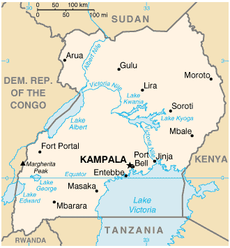 kampala map