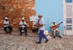 Cuban street musicians are part a cultural travel experience.