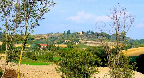 A slow relaxing drive in Tuscany to Pienza.