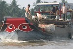 Mekong river in Cambodia.