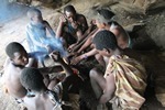 Hadzabe: Early mankind in Tanzania.