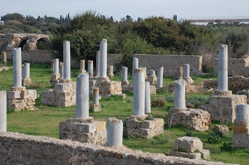Ruins of ancient city of Carthage.