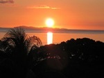 Sunrise in Fiji.