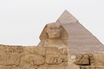 Sphinx near Cairo