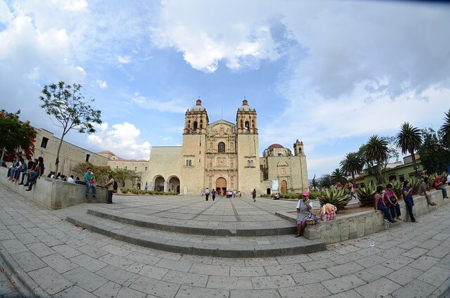 Church in Oaxaca, Mexico.