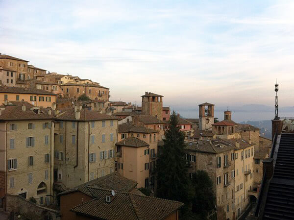View of Perugia, Italy.