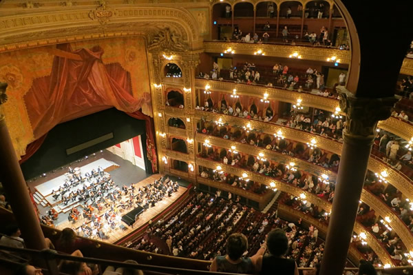 The Teatro Colón opera in Buenos Aires is extremely popular.