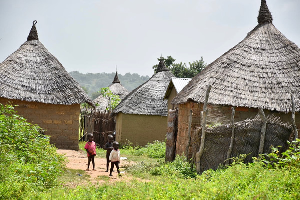 typical village in Northern Cameroon