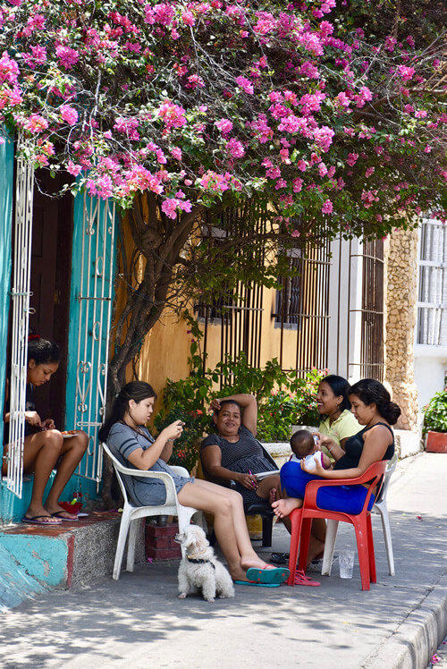 Neighborhood in Getsemani, Cartagena