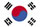 Flag of  South Korea