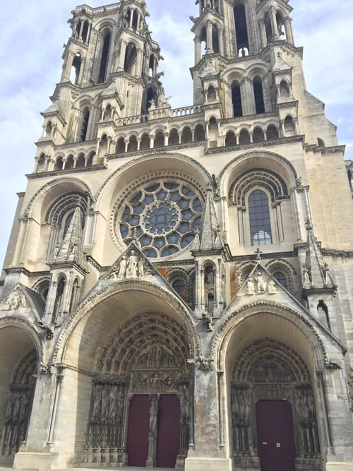 Laon’s famous cathedral