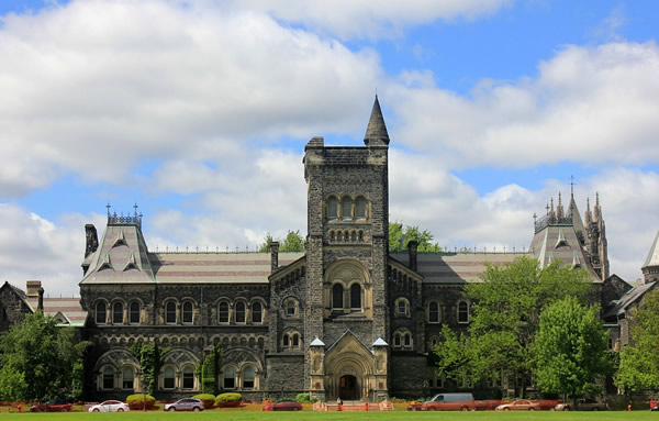 A cambpus building for an international graduate degree program.