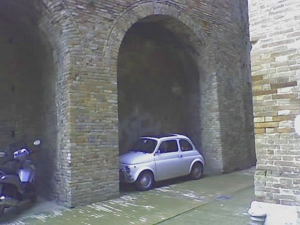 Car parking in Italy