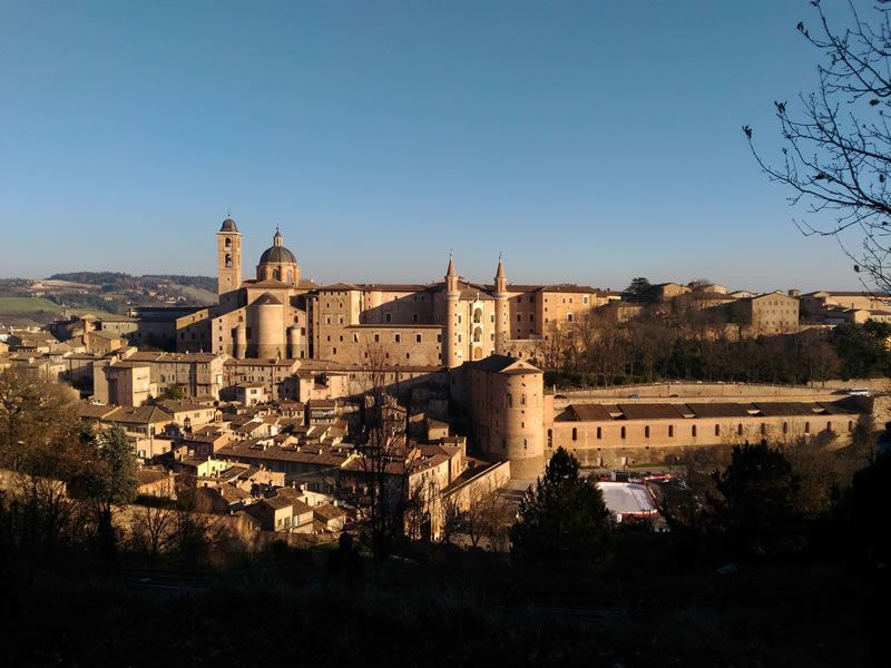 Urbino, Italy the Palazzo Ducale