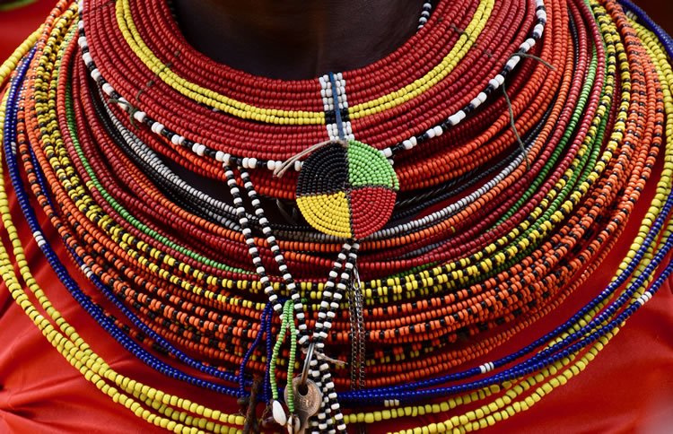 Samburu necklaces.