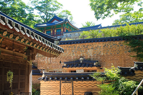 South Korea temple.