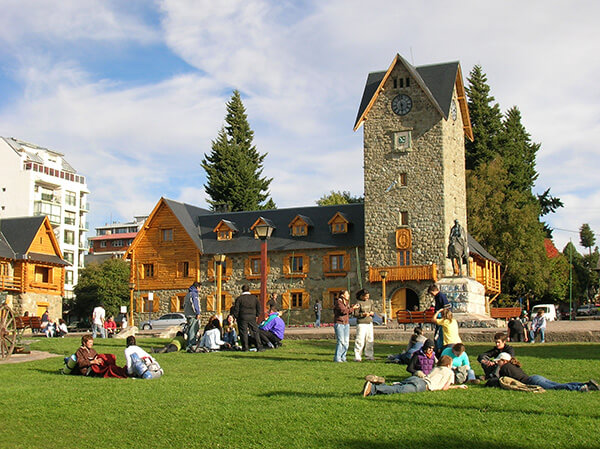 Spanish Language learning on a campus in Bariloche, Argentina.