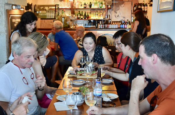 Eating and drinking with Lisbon's most passionate epicureans
