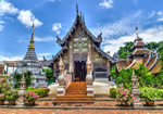 Living in Chiang Mai, Thailand, city of temples.