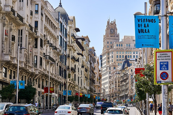 Internships abroad including in Madrid, Spain.
