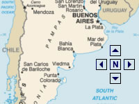 Map of Argentina