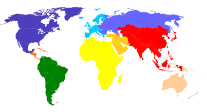 Cultural travel worldwide map.