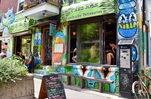 Montreal in the summer is full of great places to eat