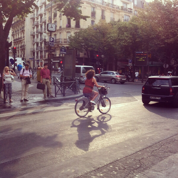 Biking around Paris is a great way to see and feel the city.