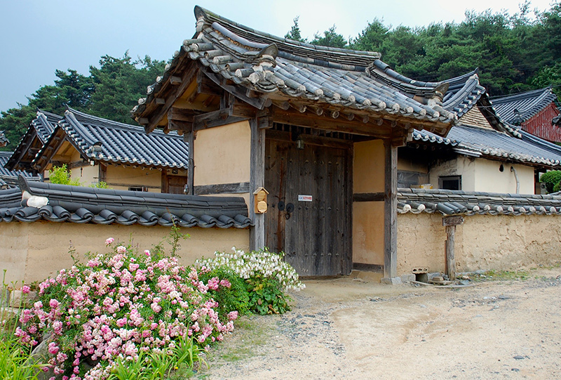 Hanok in South Korean village