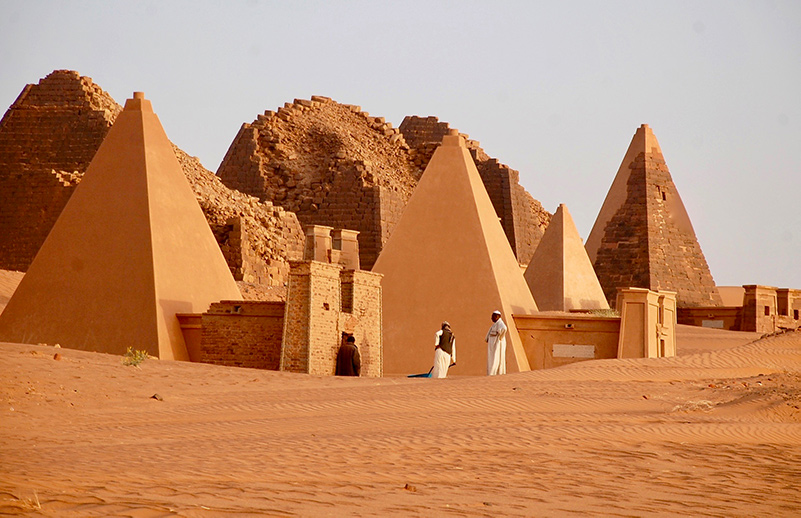 Pyramids in North Sudan