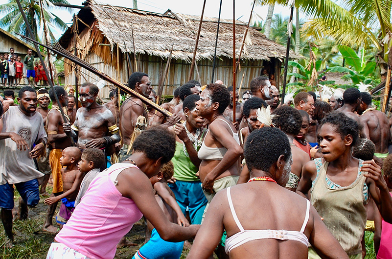 Dancing in West Papua