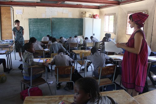 Volunteer abroad teaching in Namibia with Worldteach