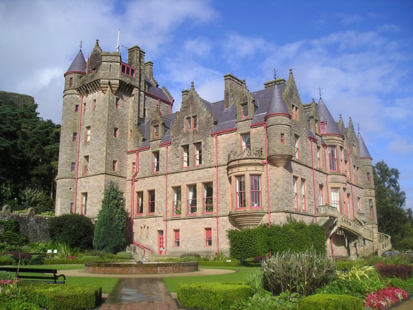 A castle near Belfast, Ireland.