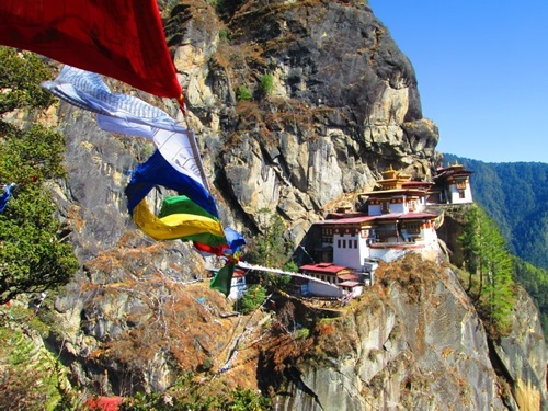 Tiger's next monastery in Bhutan