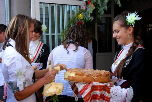 Tradition in schools in Bulgaria.
