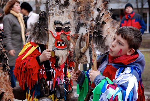 Surva festival in Pernik, Bulgaria.