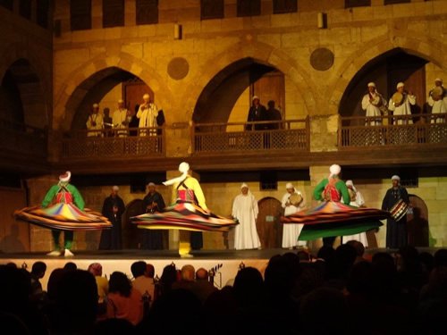 A Tanoura dancing show