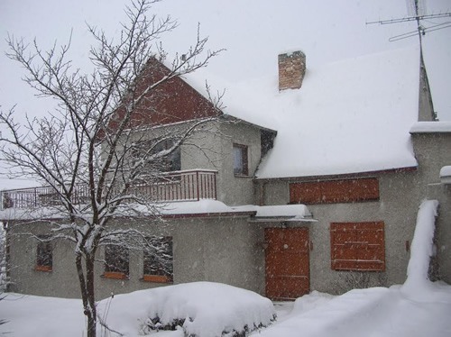The author's home in Buková, Czech Republic.