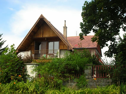 The author's chalet in Bukova.