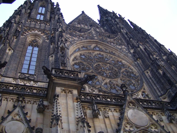 The Cathedral in Prague.
