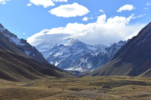 Mount Aconcagua in Mendoza.