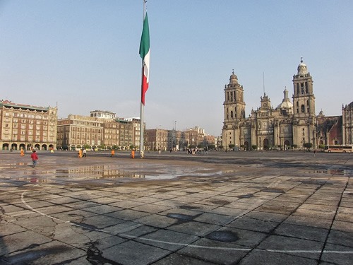 Mexico City Zócalo plaza