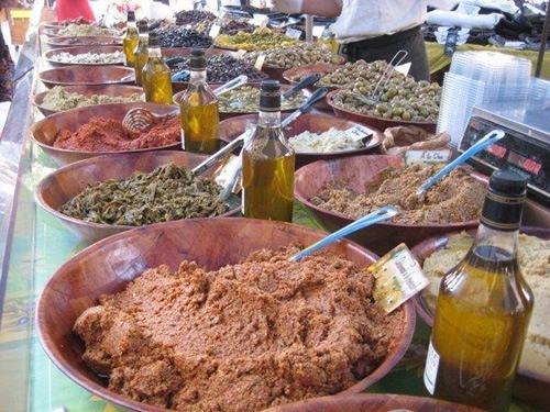 Market in the south of France