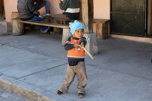 Child in Ecuador