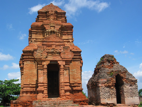 Cham Towers from the 8th Century.