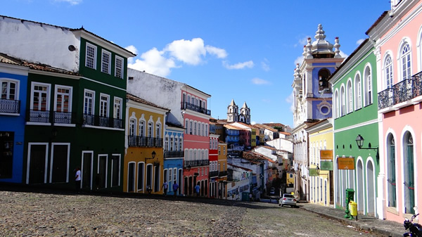 Salvador, Brazil is a beautiful town in Brazil to study Portuguese