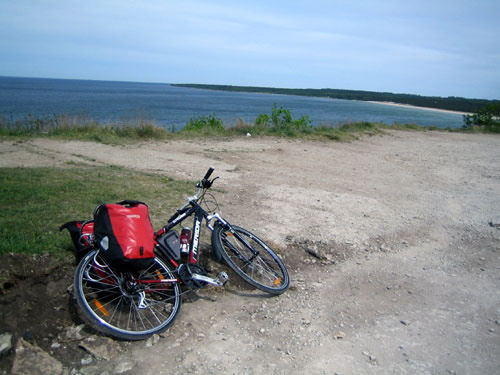 Biking in Estonia in the Baltics