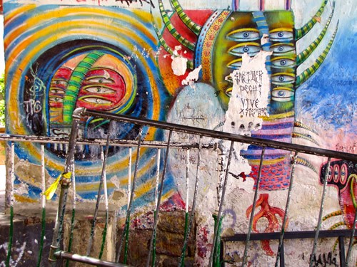 Commissioned graffiti in Bogota, Colombia